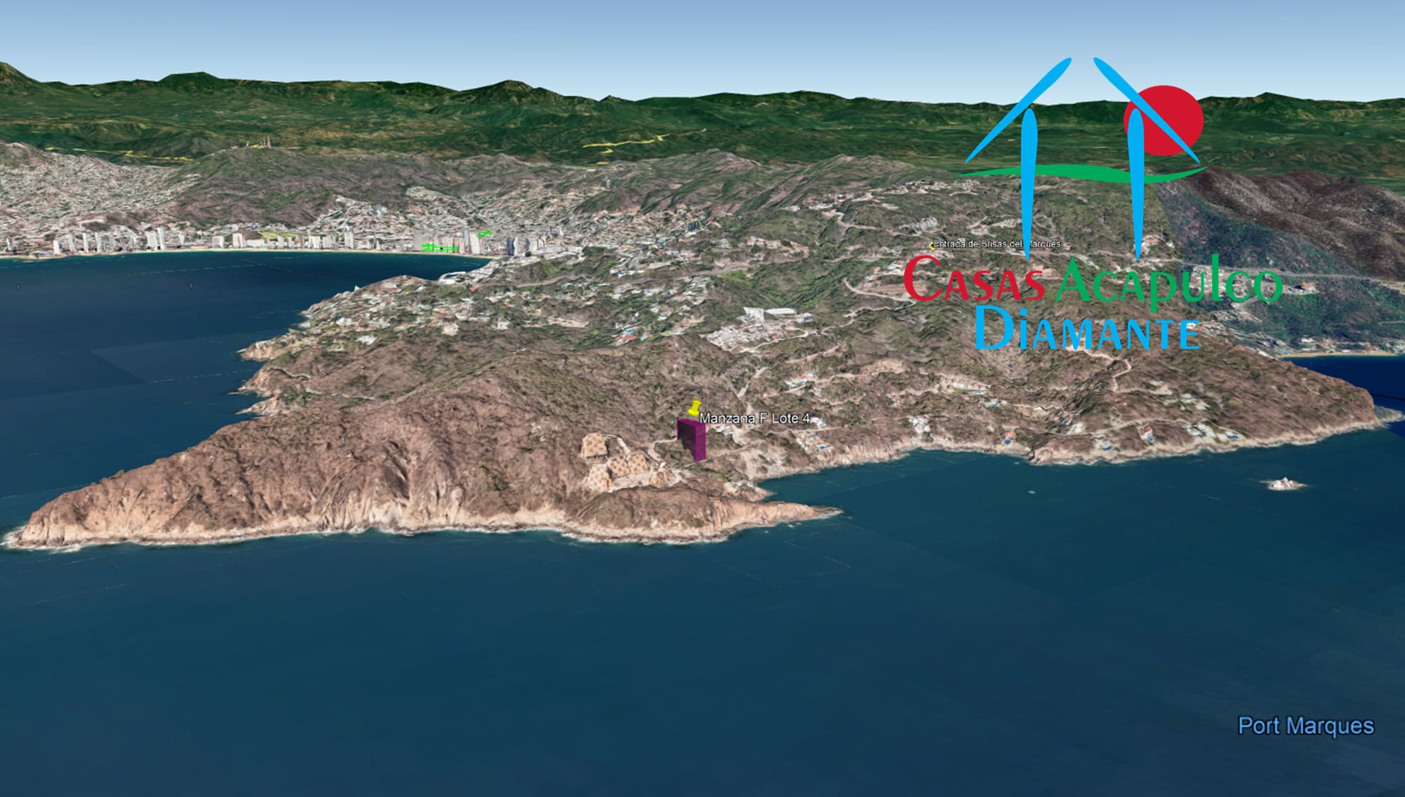 Terreno Brisas del Marqués Manzana F Lote 4 - Ubicación satelital y entorno 13